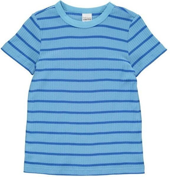 Fred's World by Green Cotton "Green Cotton" Kurzam - Rippen-Shirt Streifen