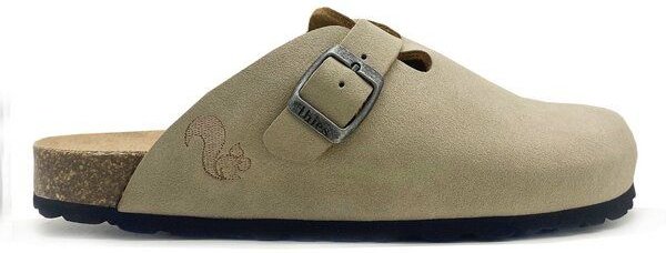 Vegane thies ® Eco Bio Clogs aus rec. PET mit Kork-Tieffussbett Men