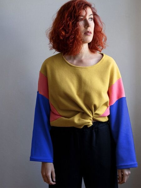 Ecostories Sweatshirt Honigsorbet