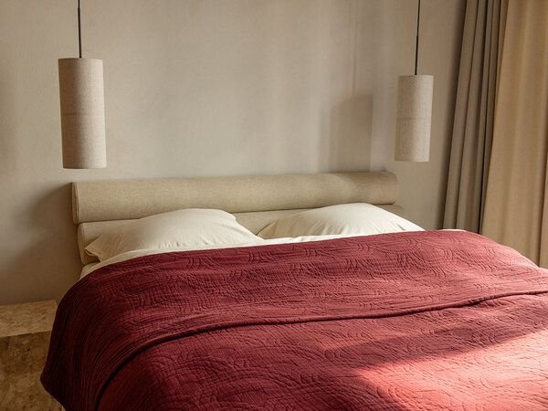 Yumeko Musselin-Tagesdecke Bio-Baumwolle Arch