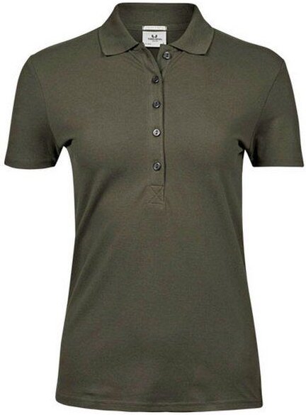 TeeJays Damen Stretch Polo Shirt Kurzarm Bio - Baumwolle neue Farben