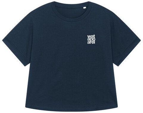 watapparel Oversize T-Shirt Frauen Basic Collider