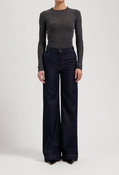 MUD Jeans Damen Jeans Loose Fit "June - Rinse"