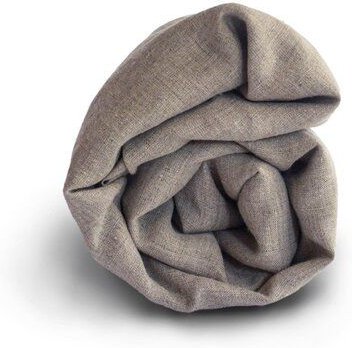 Nanoa Spannbettlaken Marama aus Hanf und Leinen