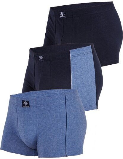Haasis Bodywear Herren Pants 3er Pack ohne Eingriff, Single Jersey,