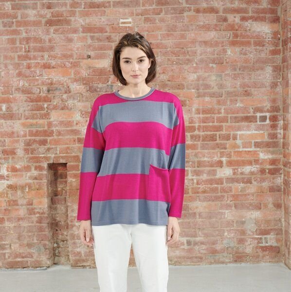 CON_STANT Oversize Pullover 100% Merinowolle (kbT)