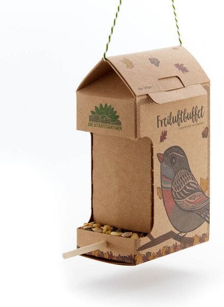 Die Stadtgärtner Freiluftbar - Futterspender für wilde Tiere