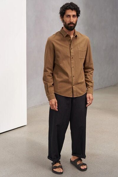 About Companions Crincle Hemd SIMON aus Bio-Baumwolle