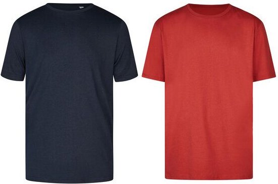 Brandless Basic Bio T-Shirt (Men Nr.3 ) Doublepack GOTS
