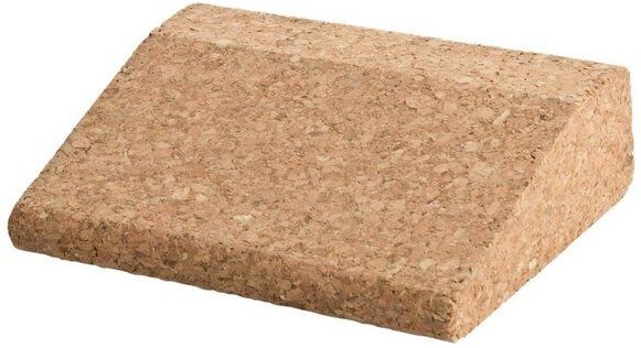 Kork-Deko Yoga Keil, kurz (10x9x3 cm) / Keil aus Kork