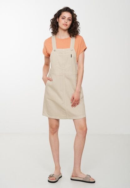 recolution Damen Latzkleid aus Baumwolle (Bio & recycled) Mix | Dress CILANTRO
