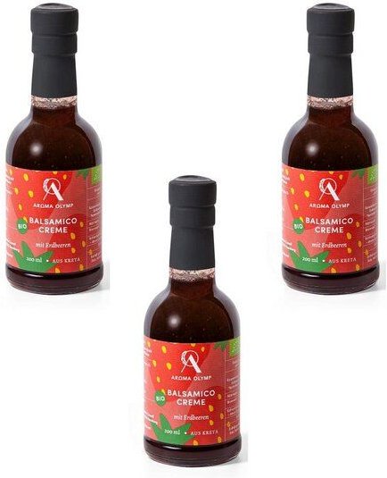 Thumbnail - Aroma Olymp Bio Balsamico Creme mit Erdbeeren