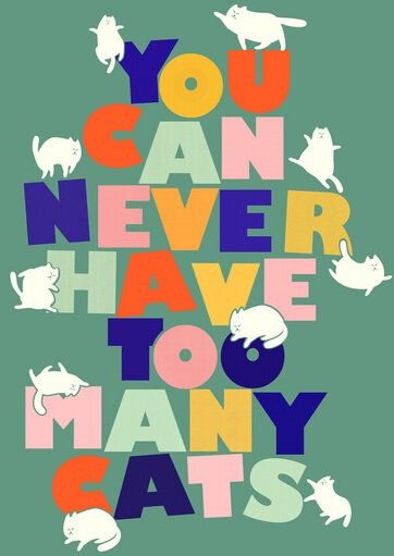 Photocircle Poster / Leinwandbild - You can never have too many cats