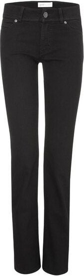 goodsociety Womens Straight Jeans Black One Wash