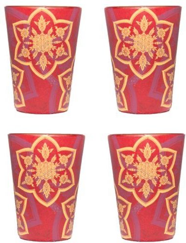 AROMASUTRA 4x MANDALA DUFTKERZEN aus SOJAWACHS