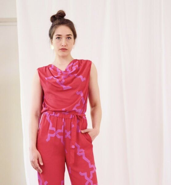 Sophia Schneider-Esleben Top Flora - aus Bio Baumwolle