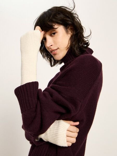 LANIUS Stulpen aus Bio-Schurwolle und Bio-Baumwolle