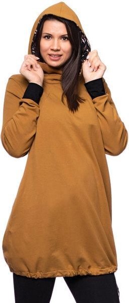 Milchshake FRIEDA kuschelweiches Umstands-Stillhoodiekleid aus Bio Baumwolle