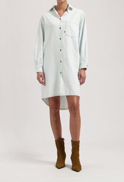 MUD Jeans Damen Kleid "Ella Denim Dress - Sun Stone"