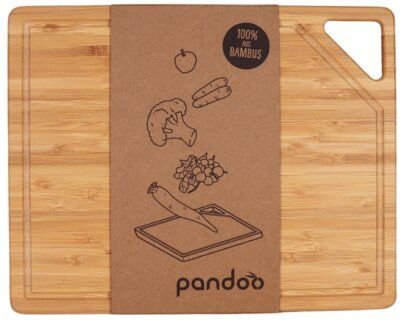 pandoo Robuste Bambus Schneidebretter | 3 Größen