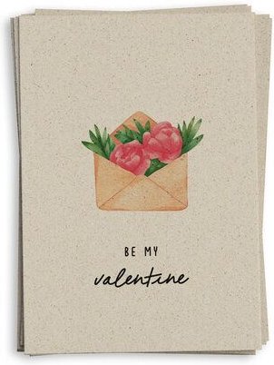 matabooks® A6 Grußkarte/Klappkarte aus nachhaltigem Graspapier