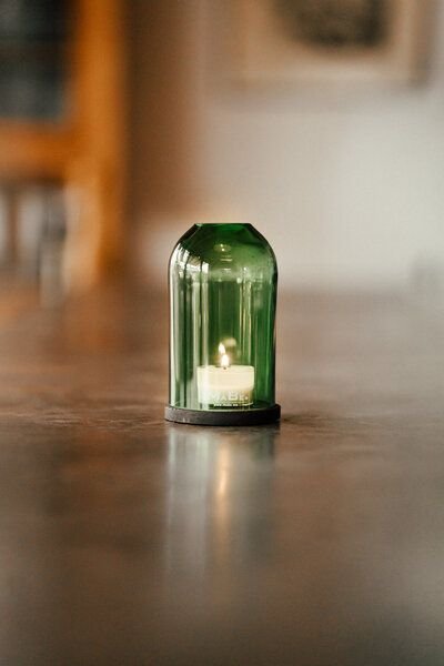 Windlicht Oh.Ha - Design by MaBe - clean und puristisch - das Kürzere