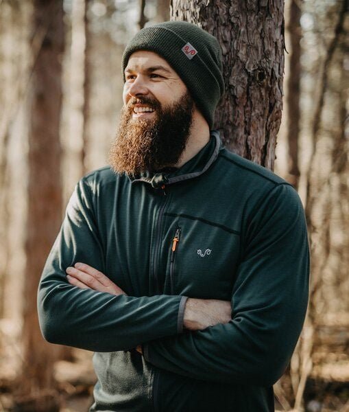 Woolona Hoodie - MAESTRO - 100% Merinowolle (Zip)