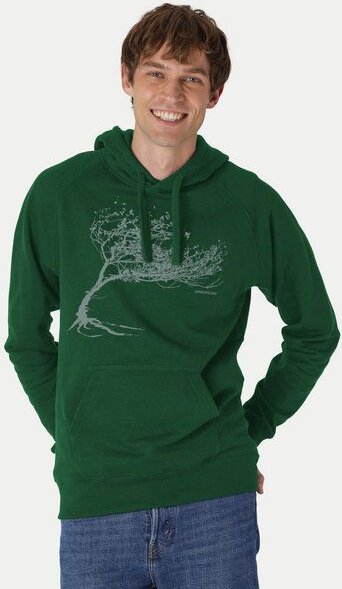 Peaces.bio - handbedruckte Biomode Bio-Herren-Kapuzensweater Windytree