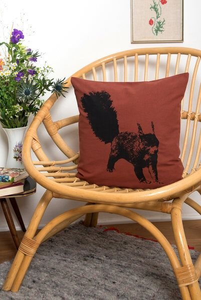 Hirschkind Bio-Kissenbezug 'Eichhörnchen' 40*40 cm