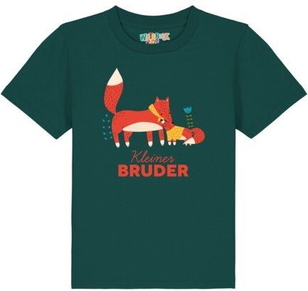 watabout.kids T-Shirt Kinder Fuchs Kleiner Bruder
