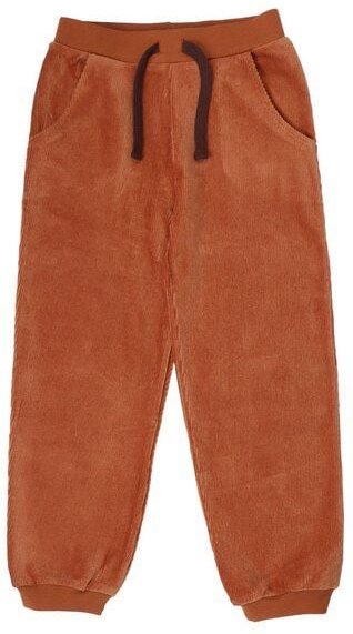 Jogginghose Cord Braun aus GOTS-zertifizierter Bio-Baumwolle – Walkiddy