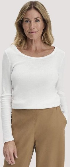 hessnatur Softrib Longsleeve Fitted aus Bio-Baumwolle und TENCEL Modal