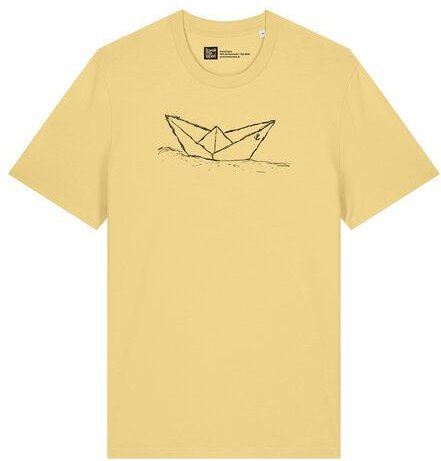 ilovemixtapes Paperboat Papierschiff Relaxed Unisex T-Shirt aus Bio-Baumwolle