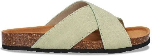 Nae Vegan Shoes NAE - Samui Grün Vegane flache Schuhe aus Piñatex