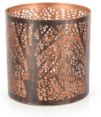 GLOBO Fair Trade Windlicht MÄRCHENWALD, Eisenblech