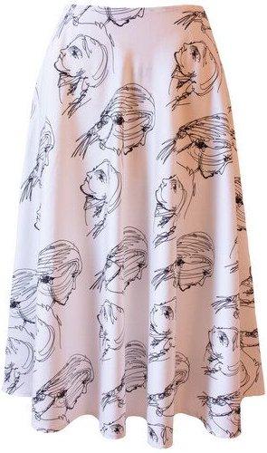 Sophia Schneider-Esleben Rock Skyler - Glockenrock, Schwingrock aus Bio-Baumwolle