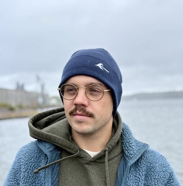 Purewater | Bio Baumwoll Mütze | Bestickt