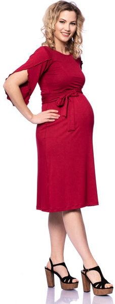 Milchshake 2 tlg. VARIO-SET (LUNA & ESTHA) Umstands-& Stillkleid Uni aus TENCEL Modal