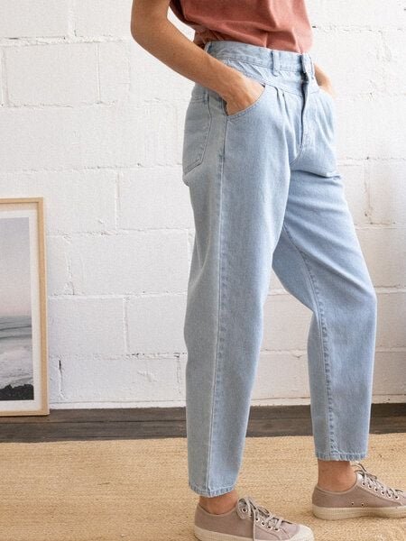 TWOTHIRDS Straight Leg Jeans Vegan "Kiritibati" aus Bio-Baumwolle