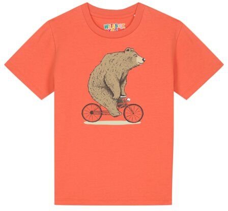 watabout.kids T-Shirt Kinder Fahrradbär