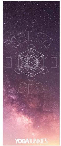 Yoga Junkies Reise-Yogamatte, superleicht & faltbar