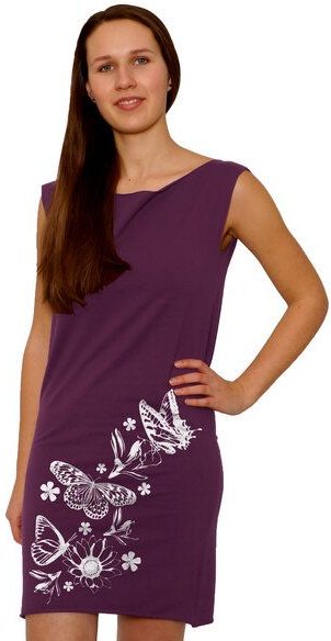 HANDGEDRUCKT "Frühlingsboten" Bio-Kleidchen