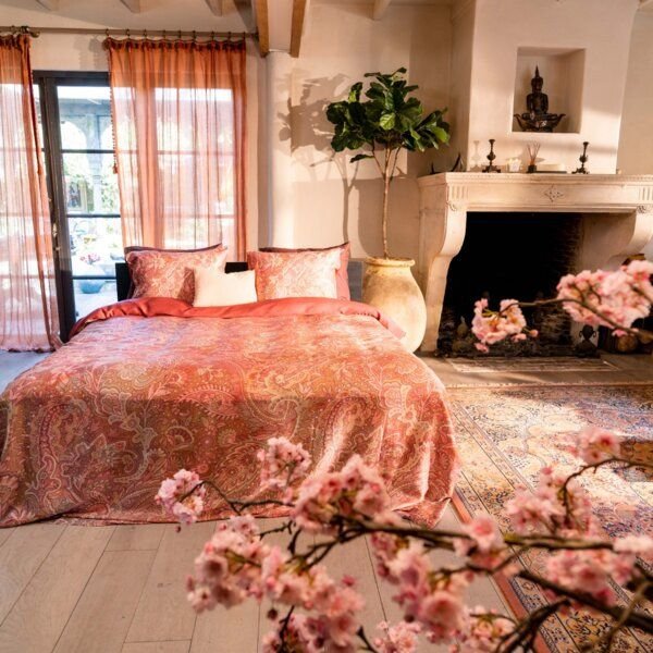 Kayori Luay - Bettwäsche-Ägypt Baumwolle Satin Rosa