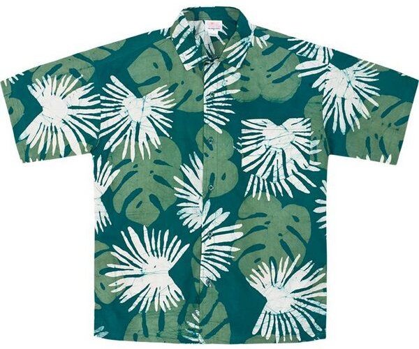 Global Mamas Bio Hemd - BUTTON DOWN - Kakum