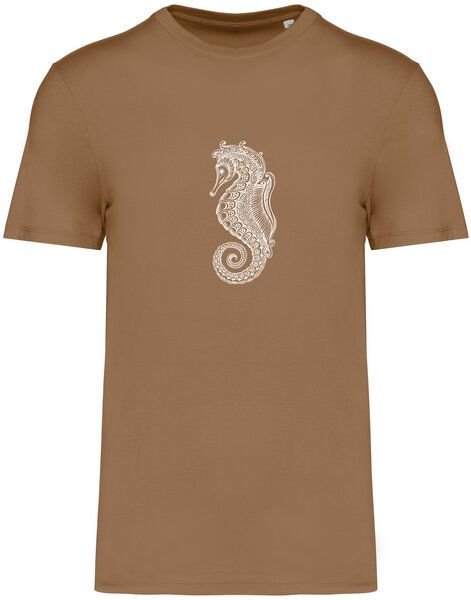 Brandless Basic Bio T-Shirt Nr.4 Seepferd 155g/m² XXS - 5 XL