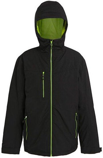 Regatta Professional Herren Wasserdichte Softshelljacke mit Kapuze Recycled kontrastfarbene Reißverschlüsse