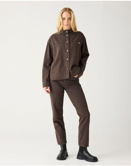 KnowledgeCotton Apparel Twill Hose STELLA aus Bio-Baumwolle ROC/GOTS/Vegan