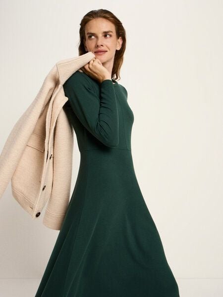 LANIUS Midikleid aus TENCEL und Bio-Baumwolle