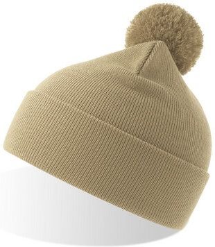 Atlantis Headwear Atlantis Wind Beanie Mütze Bommelmütze einfarbig 8 Farben