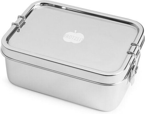 Brotzeit Dichte Lunchbox Klickstar aus Edelstahl, in 2 Größen